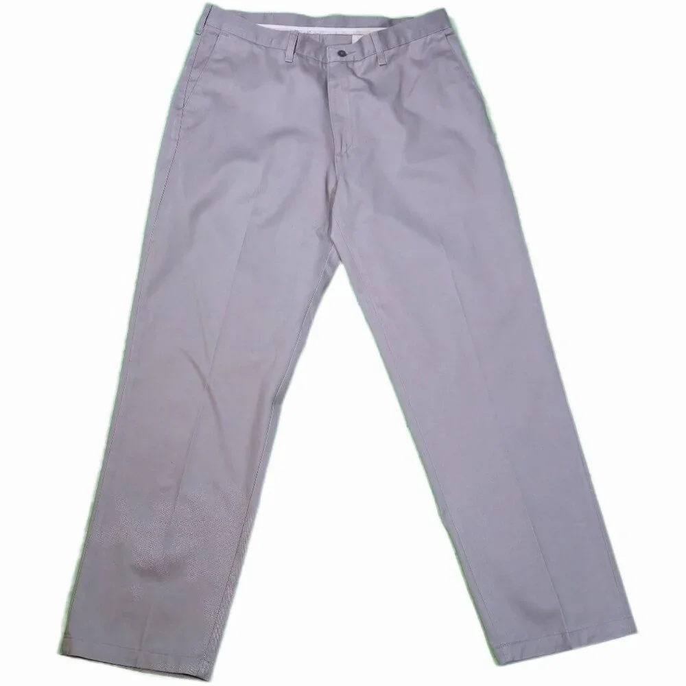 Lee Vintage Men's‎ Trousers - Straight Leg - Light Gray/Soft Lavender - Size 36